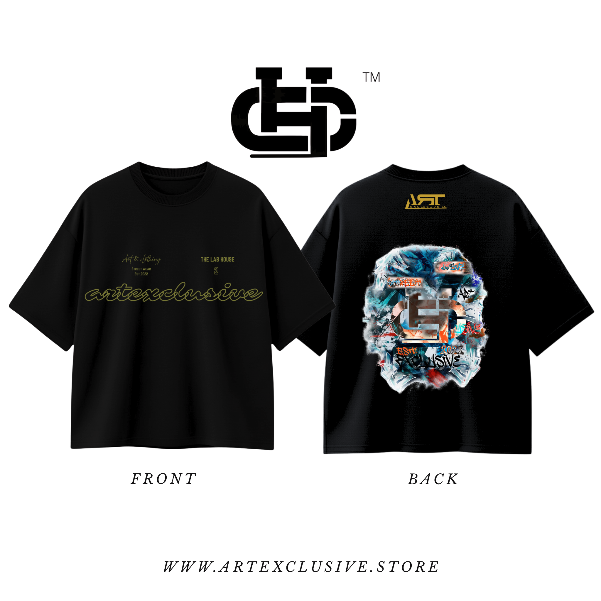 Men “Graffiti” tees