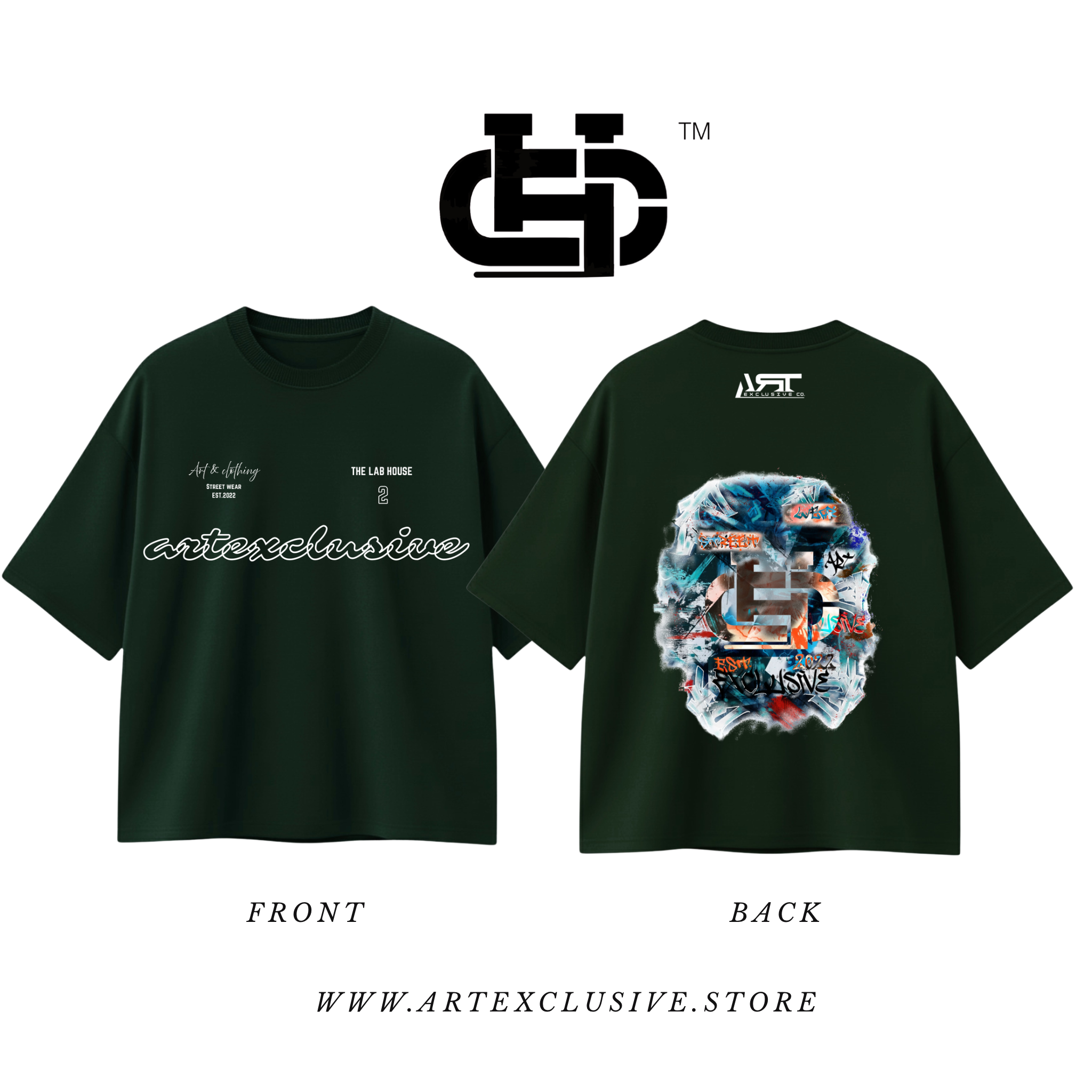 Men “Graffiti” tees