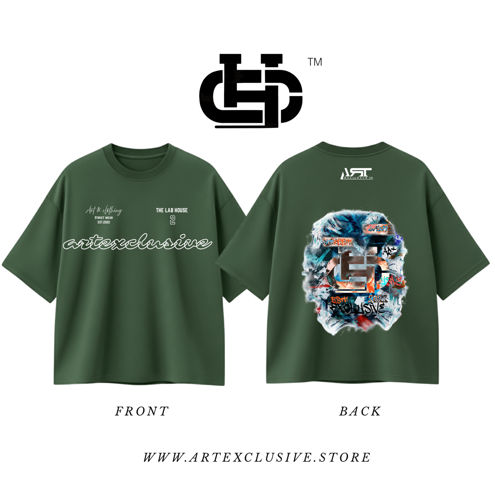 Men “Graffiti” tees
